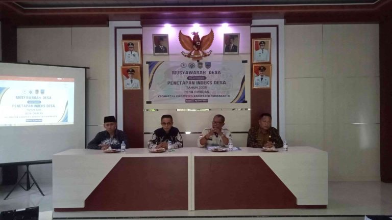Pemerintah Desa Mengadakan Musyawarah Desa terkait Stunting